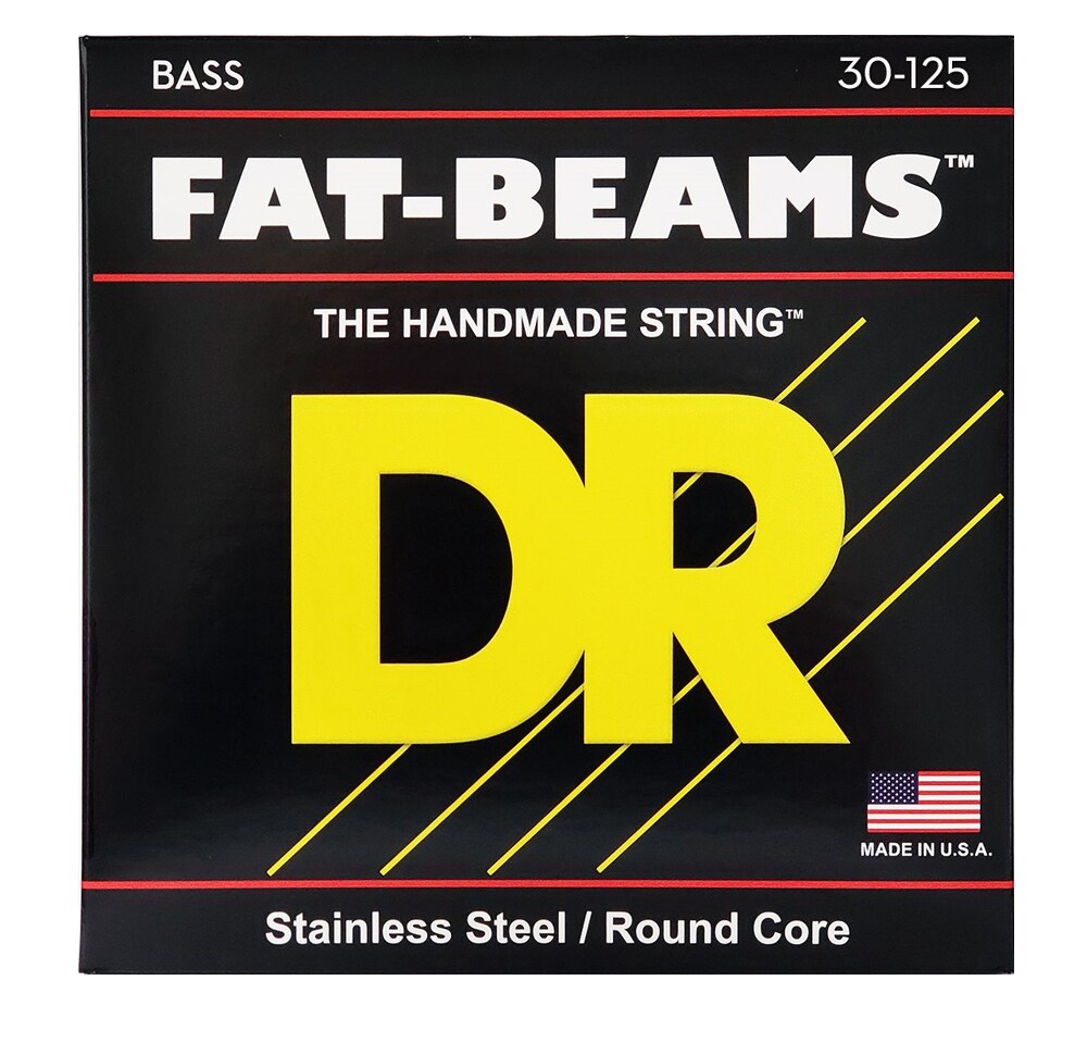 DR/FB6-30 FAT-BEAM Stainless 6-String Medium 30-125