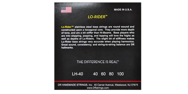 DR / LH-40 LO-RIDER Stainless Light 40-100画像2