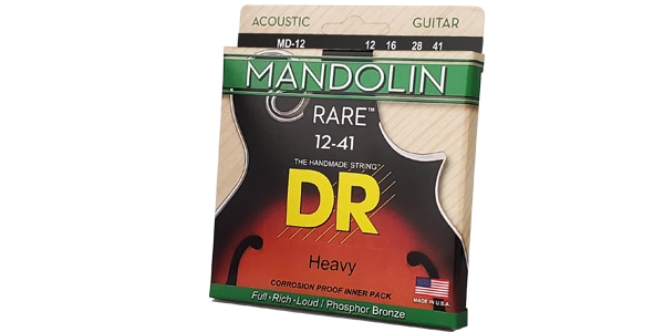 DR / MD-12 RARE Phosphor Bronze Mandolin Heavy画像2