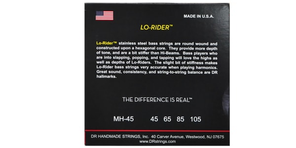 DR ( ディーアール )  / MH-45 LO-RIDER Stainless Medium 45-105画像2