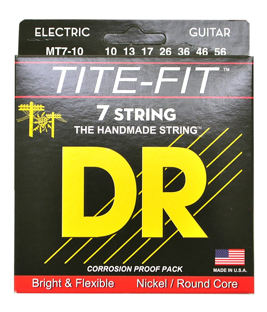 DR/MT7-10 TITE-FIT MEDIUM 7-STRING