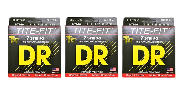 DR ( ディーアール )  / MT7-10 3Packs TITE-FIT MEDIUM 7-STRING