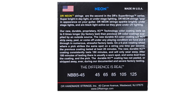 DR / NBB5-45 Hi-Def NEON BLUE画像2