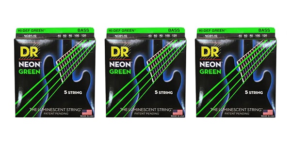 DR ( ディーアール )  / NGB5-40 Hi-Def NEON GREEN 3セット