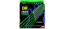 DR NGE7-9 NEON GREEN Light 7-String