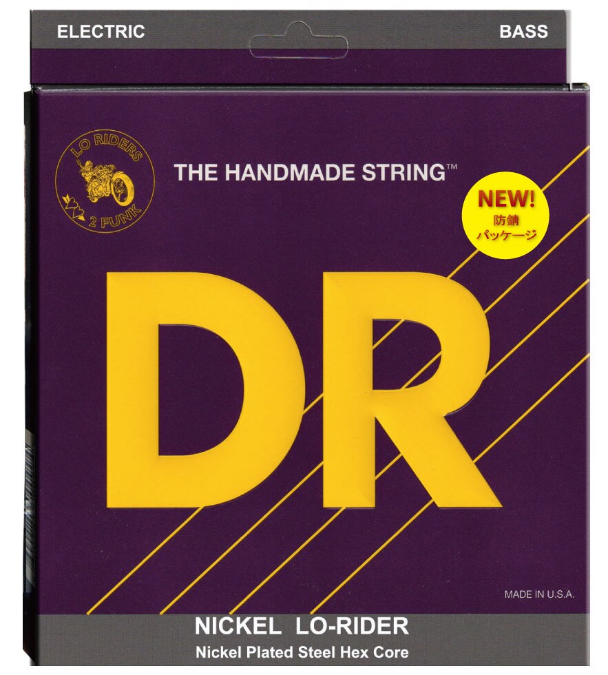 DR/NLH5-40 NICKEL LO-RIDER 5-String Light 40-120