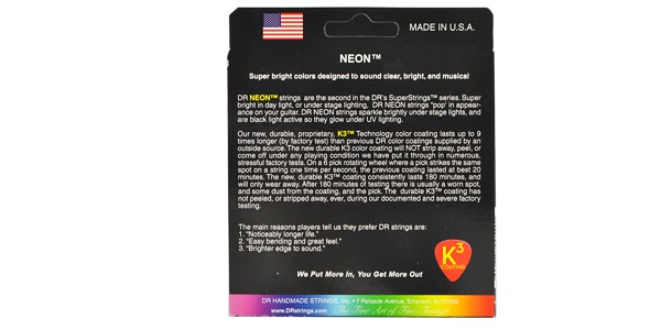 DR / NMCE-9 NEON MULTI-COLOR Light 2set画像2