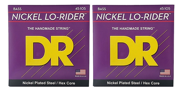 DR / NMH-45 NICKEL LO-RIDER Medium 45-105 【2セット】
