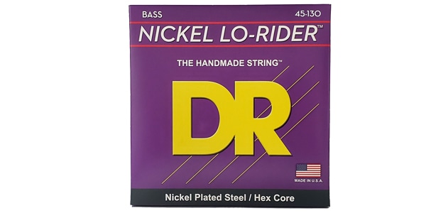 DR / NMH5-130 NICKEL LO-RIDER  5-String Medium Heavy 45-130