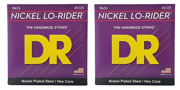 DR ( ディーアール ) / NMH5-45 NICKEL LO-RIDER 5-String Medium 45-125 【2セット】