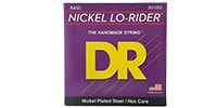 DR / NMH6-130 NICKEL LO-RIDER  6-String Medium Heavy 30-130