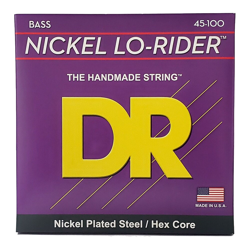 DR/NMLH-45 NICKEL LO-RIDER Medium Light 45-100