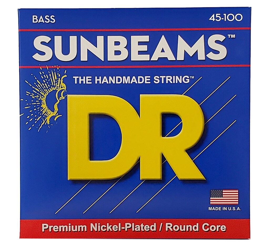 DR/NMLR-45 SUNBEAM Nickel Plated Medium Light 45-100