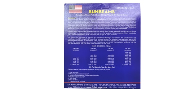DR / NMR6-30 SUNBEAM Nickel Plated Medium 30-125画像2