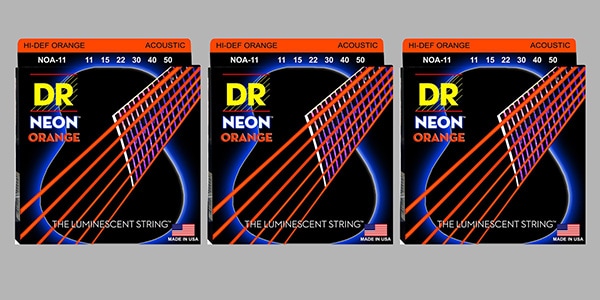 DR / NOA-11 NEON ORANGE Custom Light 3セット