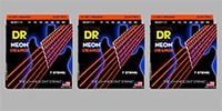 DR / NOE7-11 NEON ORANGE Extra Heavy 7-String 3セット