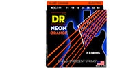 DR / NOE7-11 NEON ORANGE Extra Heavy 7-String