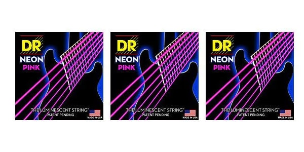 DR ( ディーアール )  / NPE-10 NEON PINK Medium 3セット