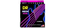 DR / NPE7-11 NEON PINK Extra Heavy 7-String