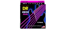 DR NPE7-9 NEON PINK Light 7-String