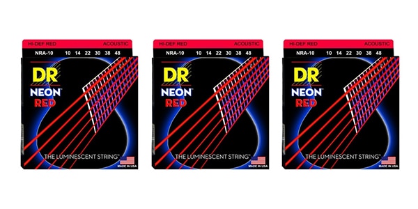 DR ( ディーアール )  / NRA-10 NEON RED Extra Light 3セット