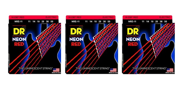 DR ( ディーアール )  / NRE-11 NEON RED Heavy 3セット