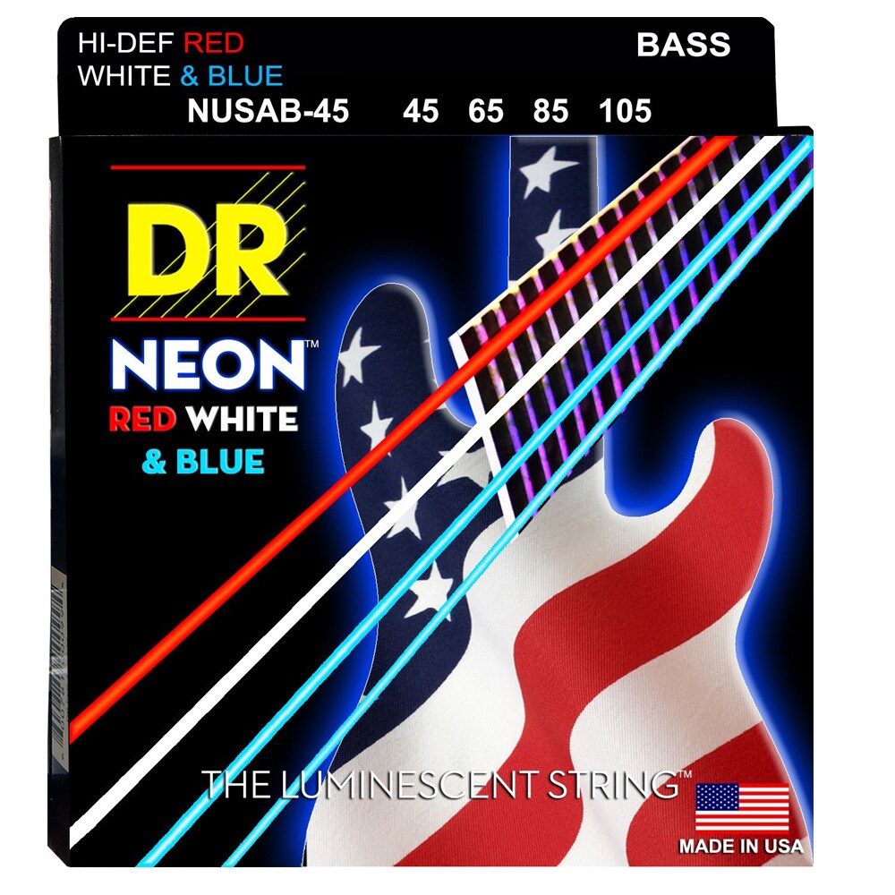 DR/NUSAB-45 HI-DEF NEON USA FLAG Colored  Medium 45-105