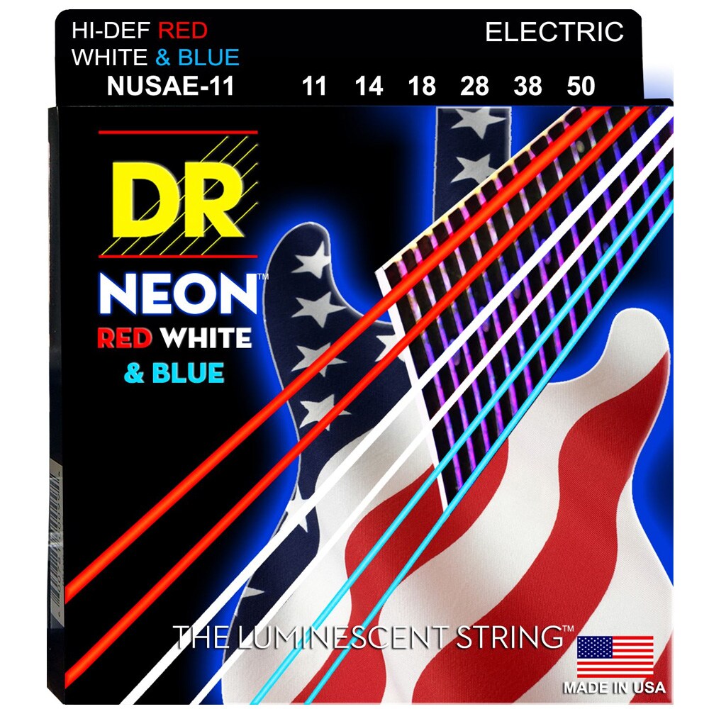 DR/NUSAE-11 NEON RED WHITE & BLUE Heavy