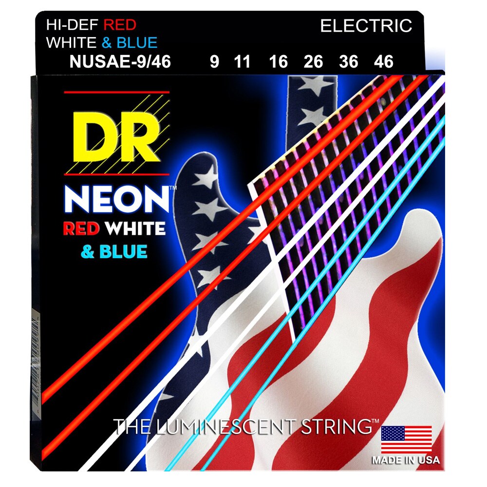 DR/NUSAE-9/46 NEON RED WHITE & BLUE Light-Heavy