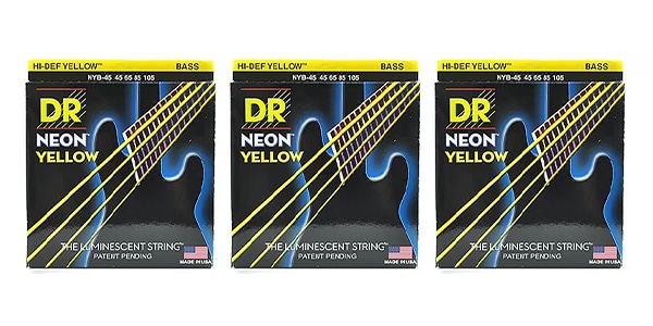 DR ( ディーアール )  / NYB-45 Hi-Def NEON YELLOW 3セット