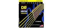 DR NYE7-9 NEON YELLOW Light 7-String