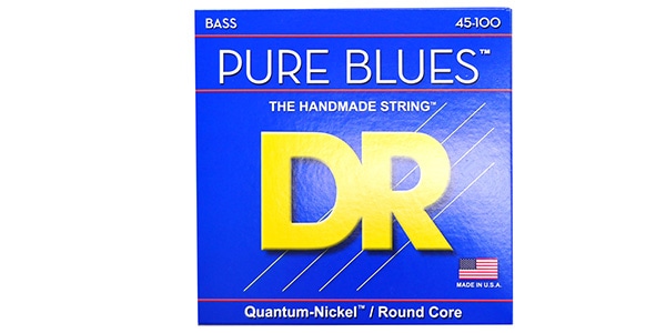 DR / PB-45/100 PURE BLUES Quantum Nickel Medium Light 45-100