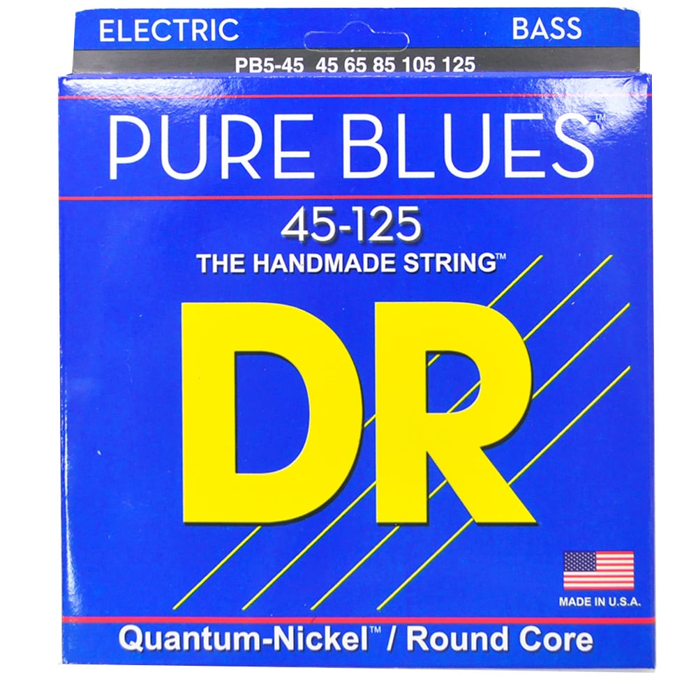 DR/PB5-45 PURE BLUES Quantum Nickel Medium 45-125