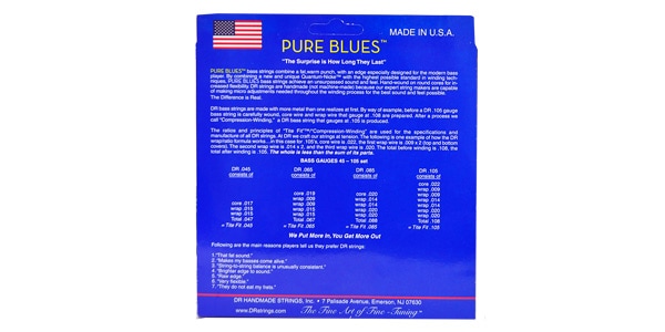 DR / PBVW-40 PURE BLUES Victor Wooten Signature画像2