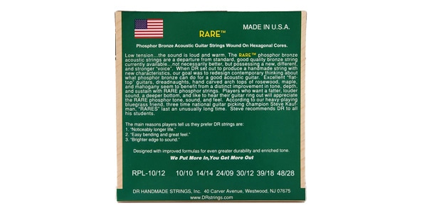 DR / RPL-10/12 RARE 12 String画像2