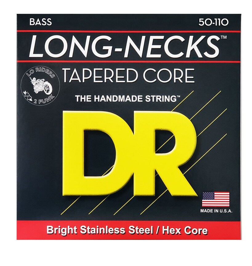 DR/TEH-50 LONG NECKS Tapered Stainless Steel Heavy 50-110