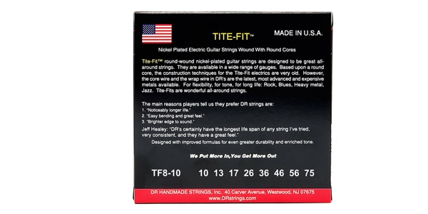 DR / TF8-10 TITE-FIT MEDIUM 8-STRING画像3