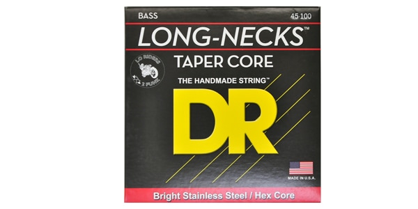 DR / TMLH-45 LONG NECKS Tapered Stainless Medium Light 45-100