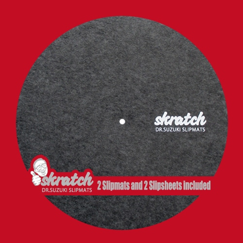 Dr. SUZUKI/Dr.Suzuki slipmats - skratch 12” スリップマット