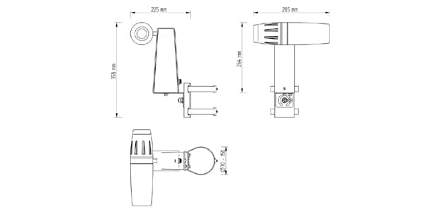 DERKSEN / PHOS25 BK POLE MOUNT Sﾀｲﾌﾟ画像2