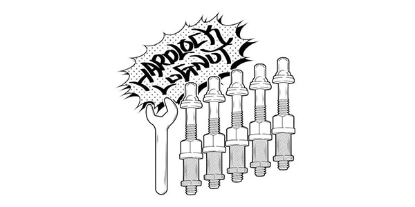 DRUMMERS TOP TEAM / HARDLOCK-LUGNUT 5-pack 15mm画像2