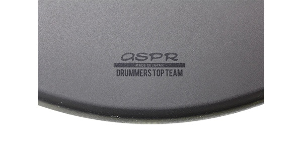 DRUMMERS TOP TEAM / DTT030401 DTTxASPR BD front head 22” black with ring mute画像2