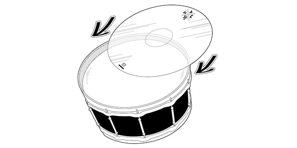 DRUMMERS TOP TEAM / DRUM EFFECT SHEET Tom set (10,12,13,16") 0.3mm画像2