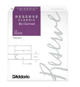 D’Addario Woodwinds Bbクラリネットリード レゼルヴ クラシック 3.5+