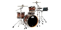 DW / DWe 4PC SHELL PK, CUR MAP BUR, BOX B BASS DRUM