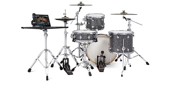 DW ( ディーダブリュー )  / DWe 4PC SHELL PK, BLK GLX, BOX A SNARE/TOMS画像3