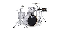 DW / DWe 4PC SHELL PK, WHT MAR PRL, BOX A SNARE/TOMS