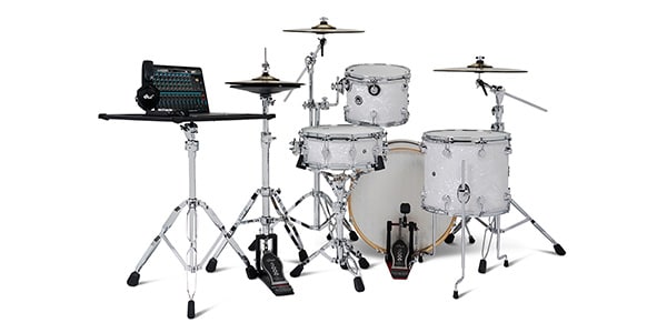DW ( ディーダブリュー )  / DWe 4PC SHELL PK, WHT MAR PRL, BOX A SNARE/TOMS画像3