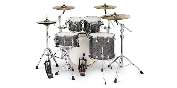 DW / DWe 5PC SHELL PK, BLK GLX, BOX C SNARE画像2