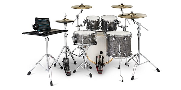 DW / DWe 5PC SHELL PK, BLK GLX, BOX C SNARE画像3